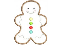 Stickmuster  - Gingerbread Christmas Lebkuchenmann